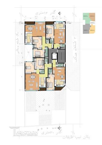 پروژه طراحی پلان سیدخندان