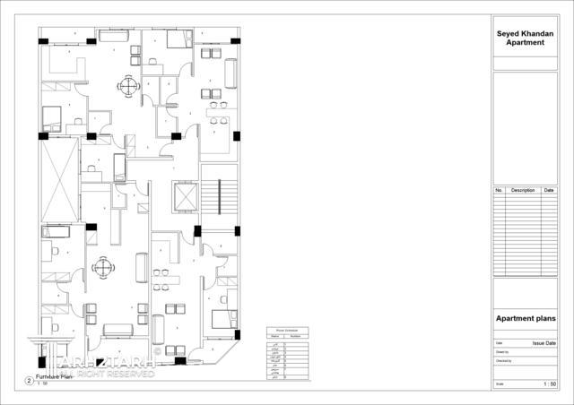 پروژه طراحی پلان سیدخندان