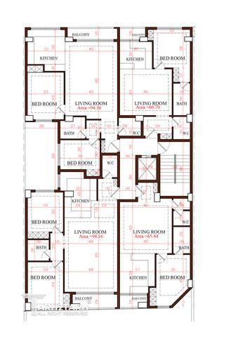 پروژه طراحی پلان سیدخندان