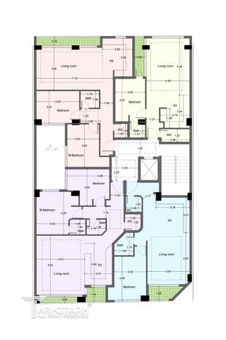 پروژه طراحی پلان سیدخندان