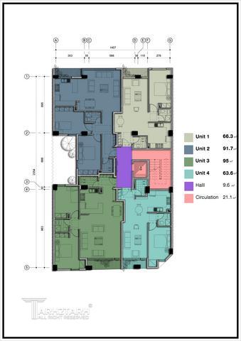پروژه طراحی پلان سیدخندان