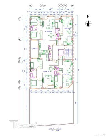 پروژه طراحی پلان سیدخندان