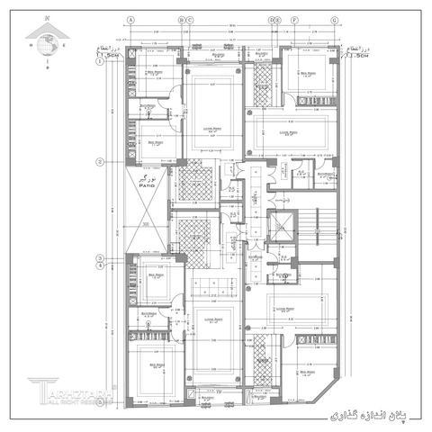 پروژه طراحی پلان سیدخندان