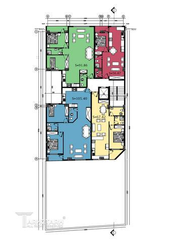 پروژه طراحی پلان سیدخندان