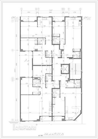 پروژه طراحی پلان سیدخندان