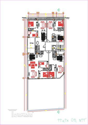 پروژه طراحی پلان سیدخندان