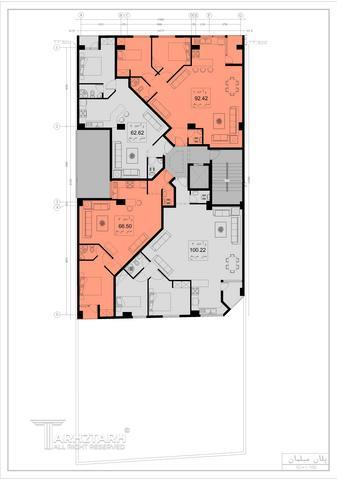 پروژه طراحی پلان سیدخندان