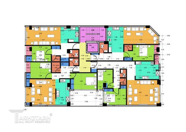 پروژه طراحی پلان سیدخندان