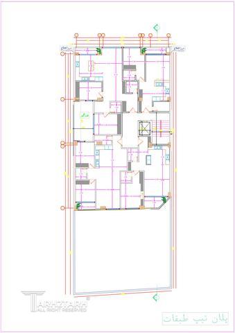 پروژه طراحی پلان سیدخندان