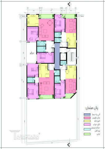پروژه طراحی پلان سیدخندان