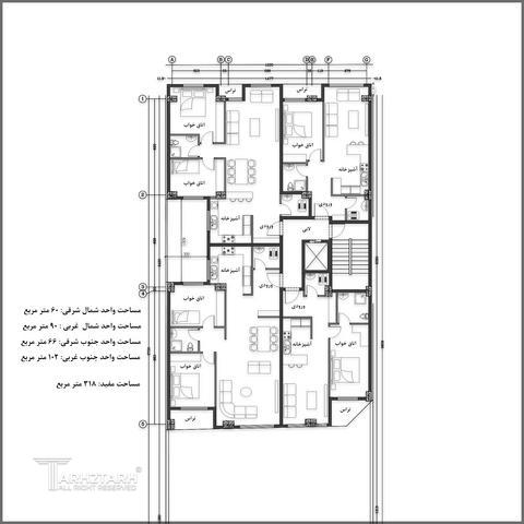 پروژه طراحی پلان سیدخندان