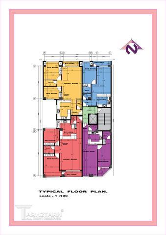 پروژه طراحی پلان سیدخندان