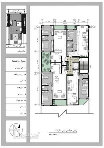 پروژه طراحی پلان سیدخندان