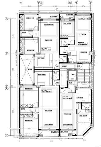 پروژه طراحی پلان سیدخندان