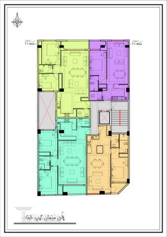 پروژه طراحی پلان سیدخندان