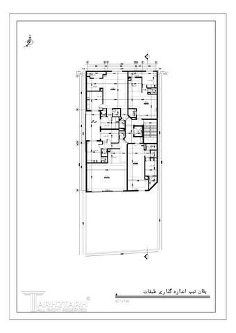 پروژه طراحی پلان سیدخندان