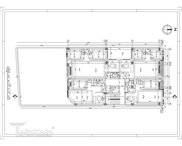 پروژه طراحی پلان سیدخندان