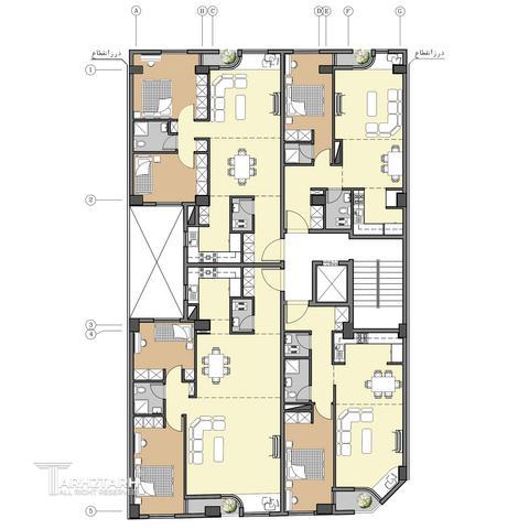 پروژه طراحی پلان سیدخندان