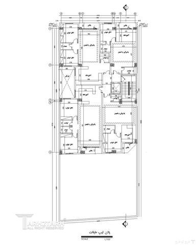 پروژه طراحی پلان سیدخندان