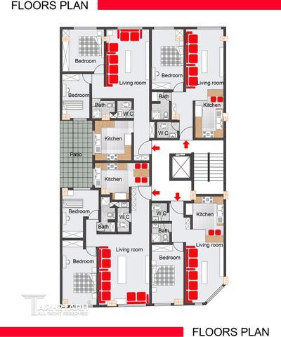 پروژه طراحی پلان سیدخندان