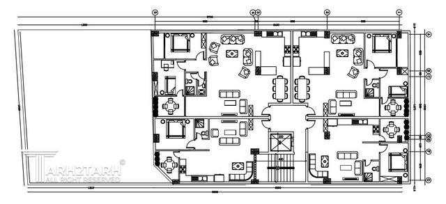 پروژه طراحی پلان سیدخندان