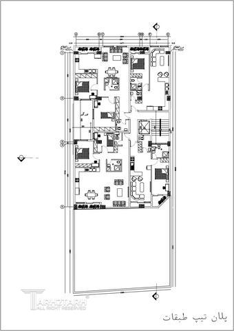 پروژه طراحی پلان سیدخندان