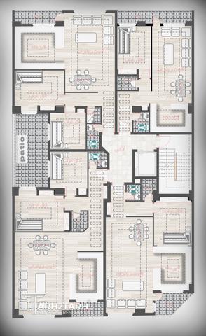 پروژه طراحی پلان سیدخندان