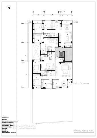 پروژه طراحی پلان سیدخندان