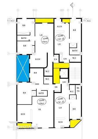 پروژه طراحی پلان سیدخندان
