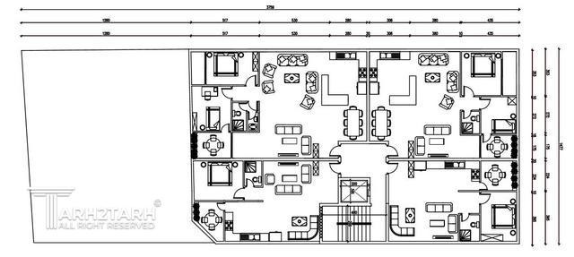 پروژه طراحی پلان سیدخندان