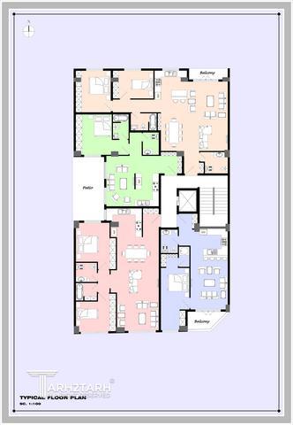 پروژه طراحی پلان سیدخندان