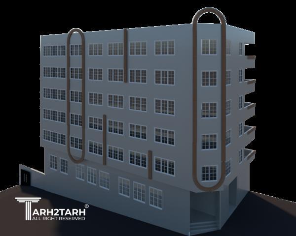 طراحی پلان و نما دلارا