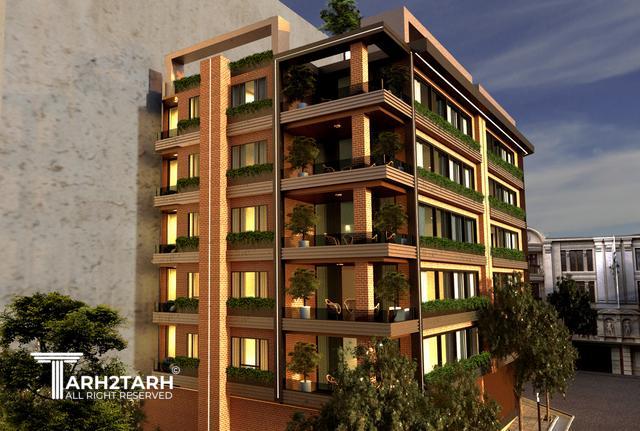 طراحی پلان و نما دلارا