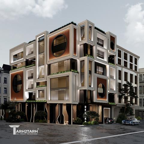 طراحی پلان و نما دلارا