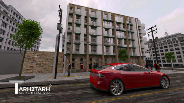 طراحی پلان و نما دلارا