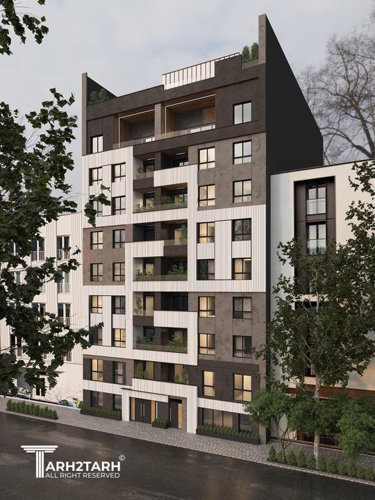 مسابقه طراحی نما مجتمع مسکونی ارگ فرمانیه