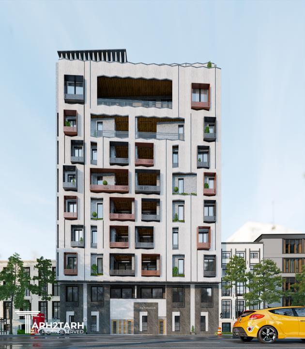 مسابقه طراحی نما مجتمع مسکونی ارگ فرمانیه