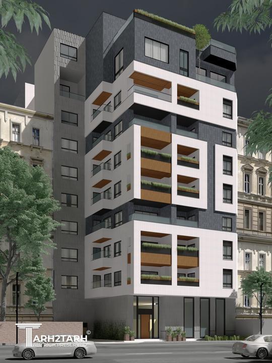 مسابقه طراحی نما مجتمع مسکونی ارگ فرمانیه