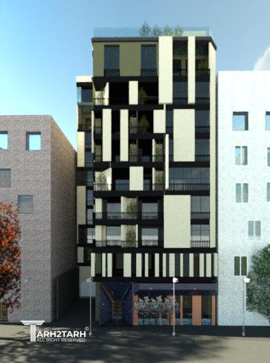 مسابقه طراحی نما مجتمع مسکونی ارگ فرمانیه