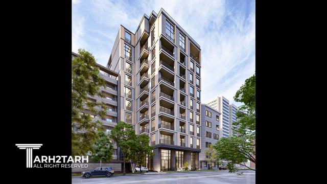 طراحی نما مجتمع مسکونی ارگ فرمانیه