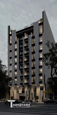 طراحی نما مجتمع مسکونی ارگ فرمانیه