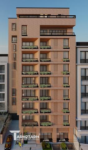 طراحی نما مجتمع مسکونی ارگ فرمانیه