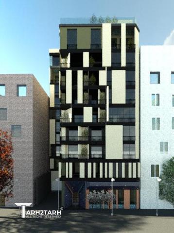 طراحی نما مجتمع مسکونی ارگ فرمانیه