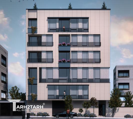 طراحی پلان و نما ساختمان نومل