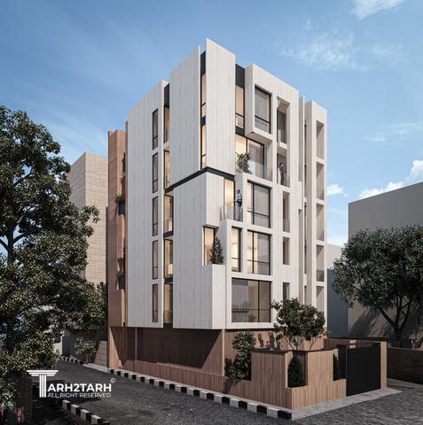 طراحی پلان و نما ساختمان نومل