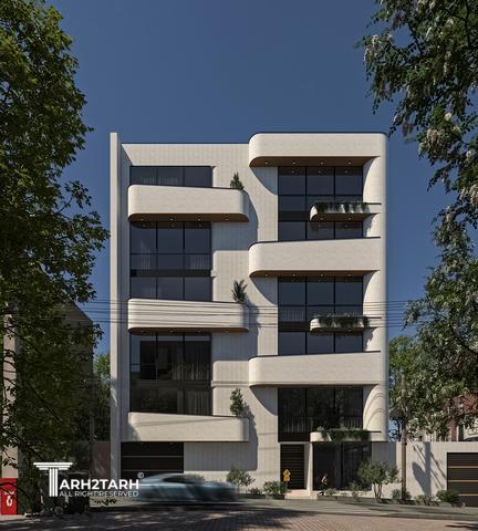 طراحی پلان و نما ساختمان نومل