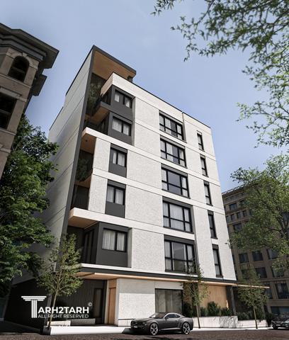 طراحی پلان و نما ساختمان نومل