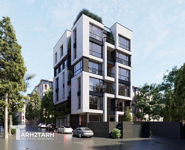 طراحی پلان و نما ساختمان نومل