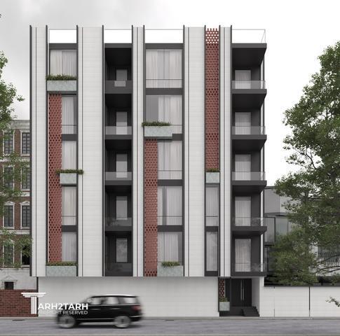 طراحی پلان و نما ساختمان نومل