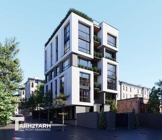 طراحی پلان و نما ساختمان نومل